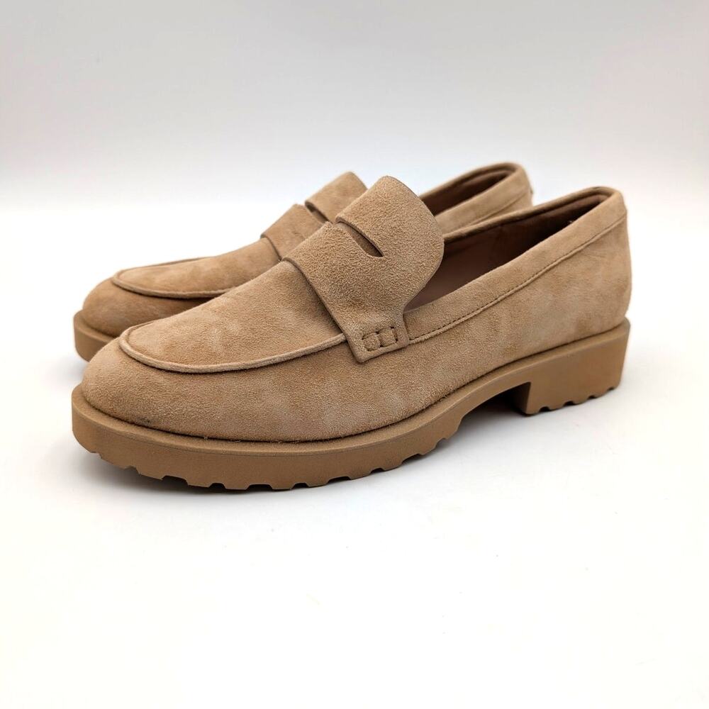 Cole Haan Gwendolyn Penny Loafer Shoes Women's Biscuit Size US7B EU37.5